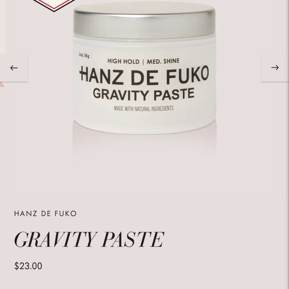 Hanz‎ de Fuko gravity paste. Nib . 23 retail - Picture 1 of 7